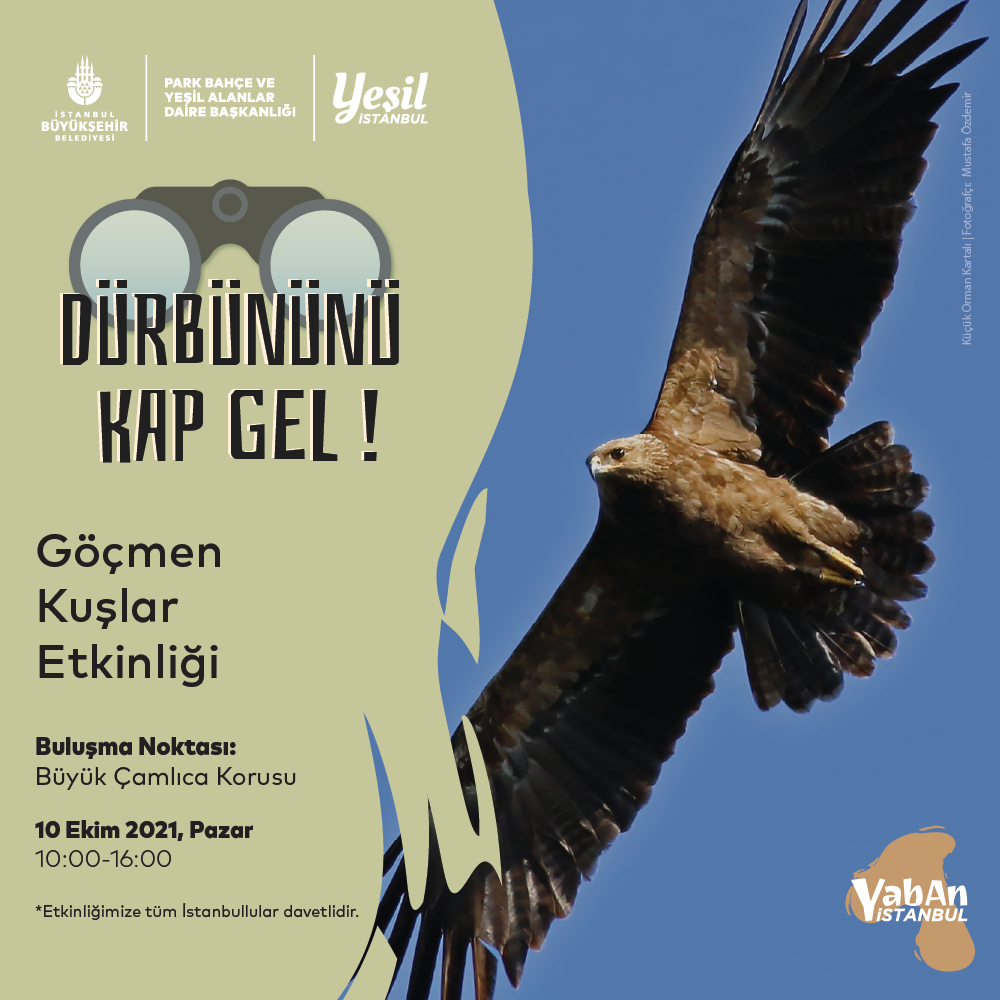 Göçmen Kuşlar Etkinliğimize Dürbününü Kap Gel!