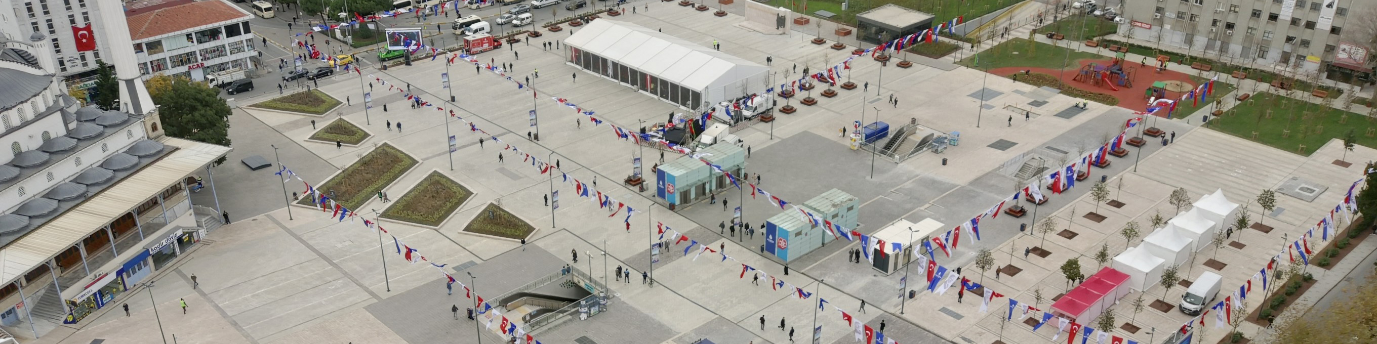 Bağcılar Meydan Düzenlemesi Tamamlandı