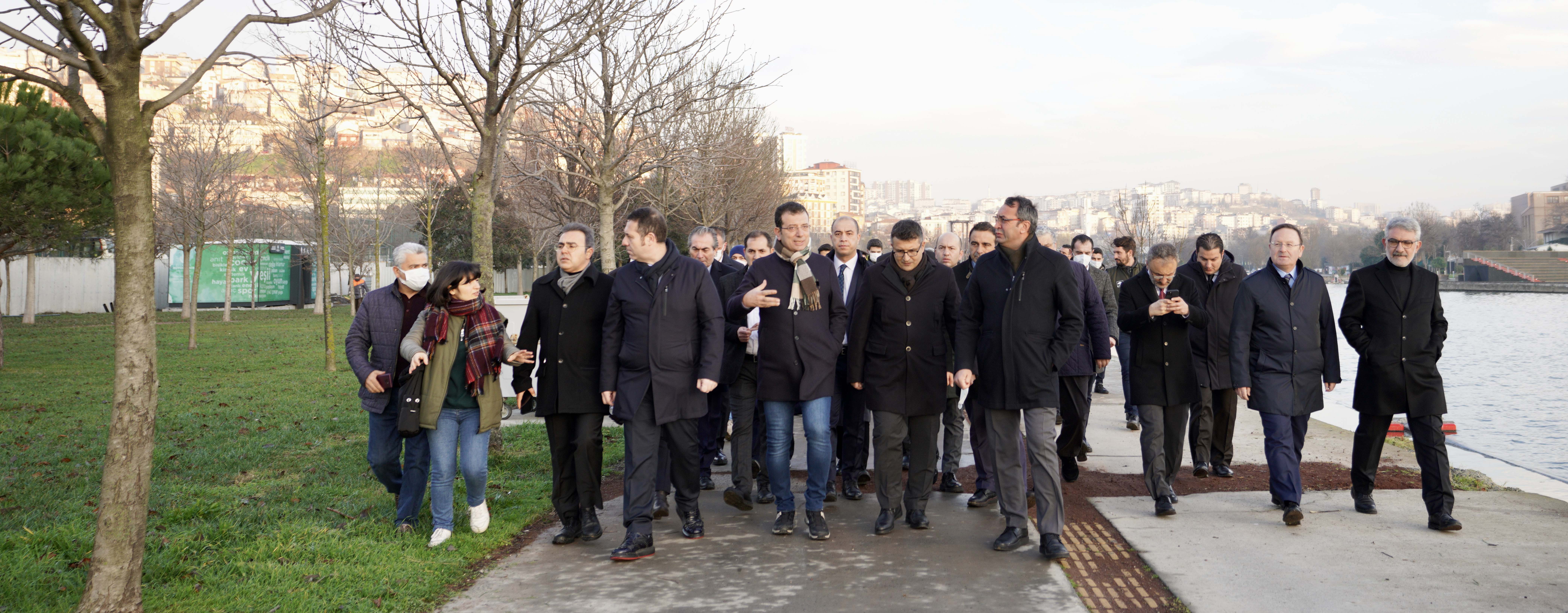 2022'nin İlk Mesai Günü Haliç'te 