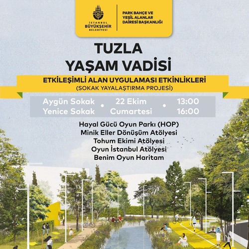 Tuzla Yaşam Vadisi Etkileşimli Alan Uygulaması Etkinlikleri 