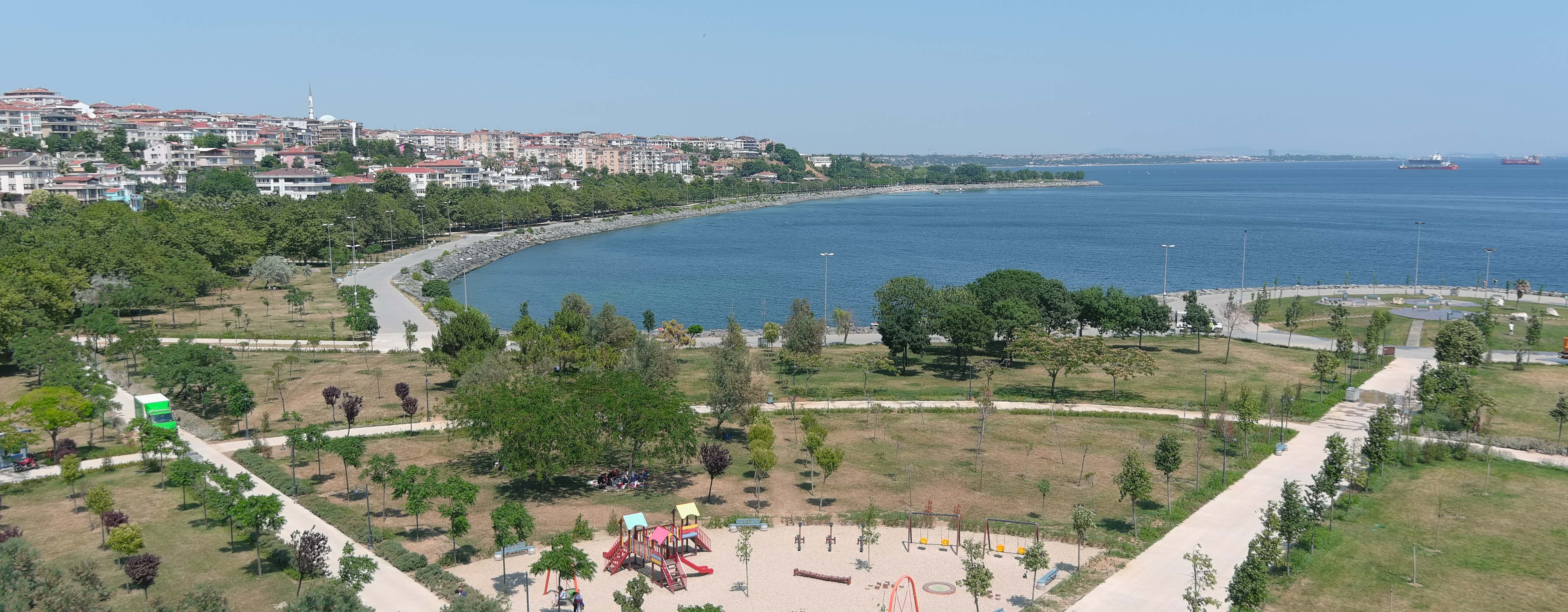 İBB Başkanı Ekrem İmamoğlu Avcılar Sahil Parkı Çalışmalarını Yerinde İnceledi