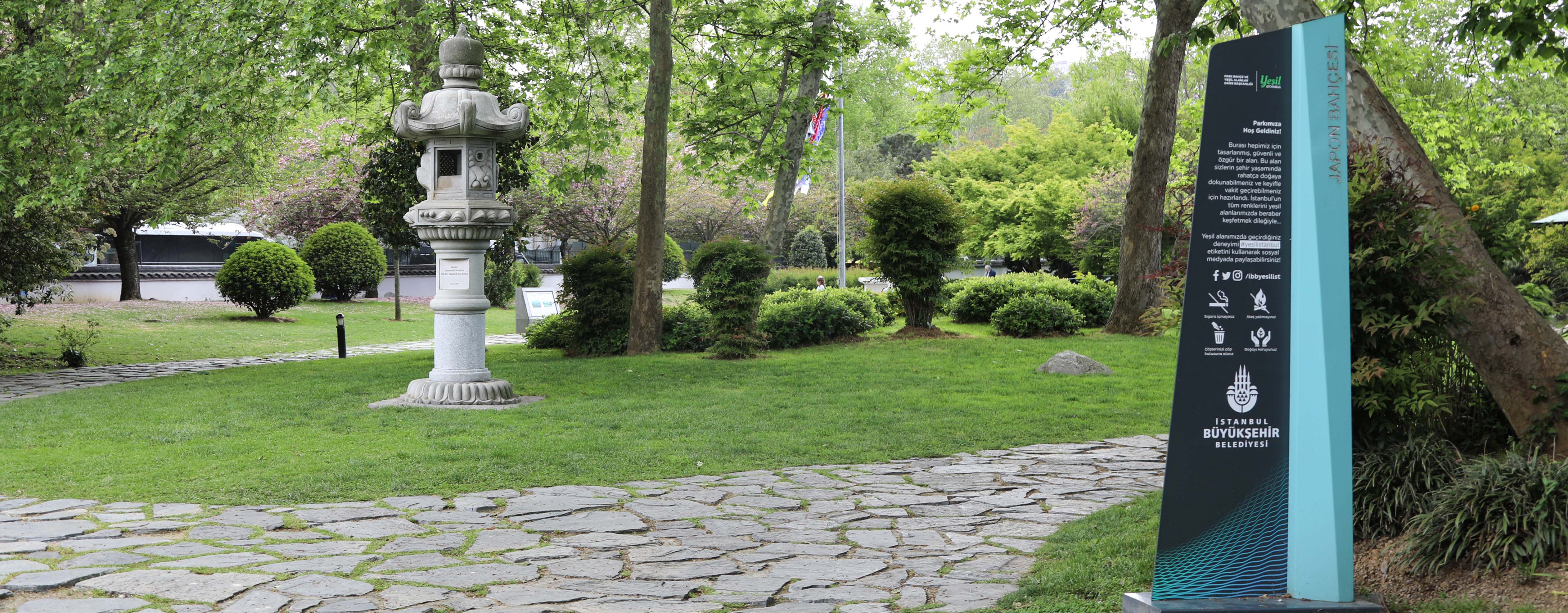 Baltalimanı Japon Bahçesi Yenileniyor