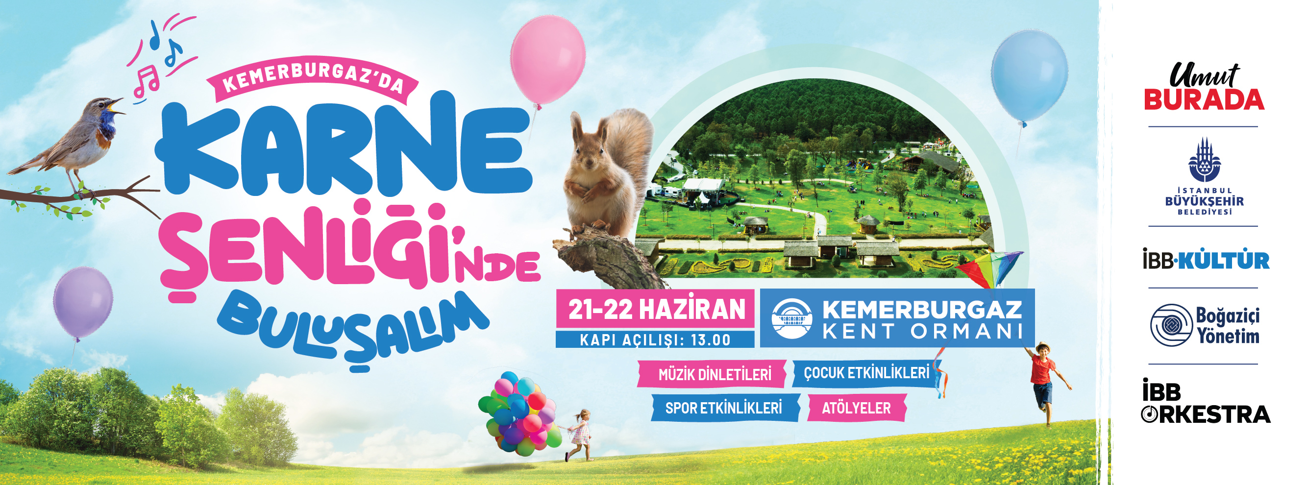 Kemerburgaz'da Karne Şenliği'nde Buluşalım 