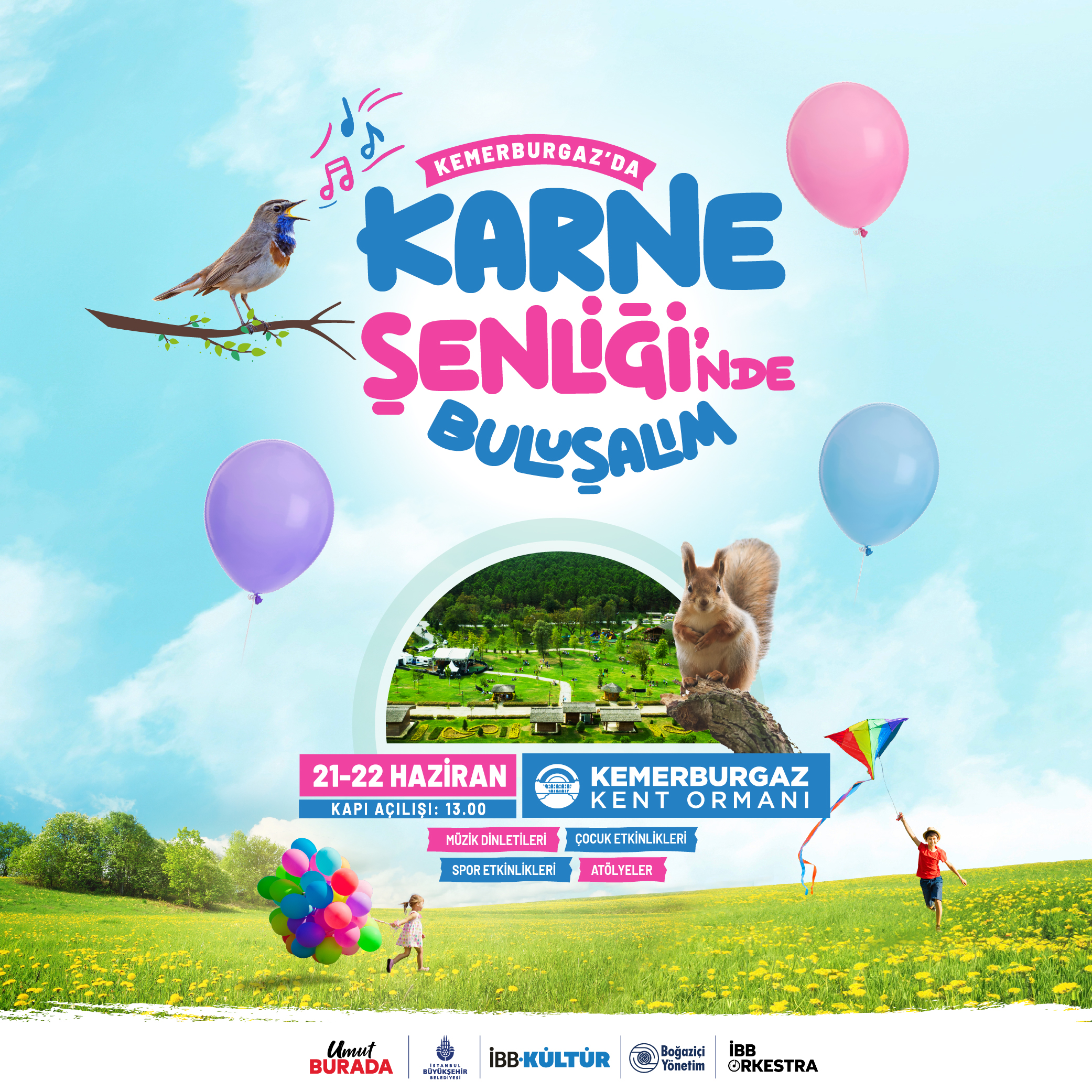 Kemerburgaz'da Karne Şenliği'nde Buluşalım 