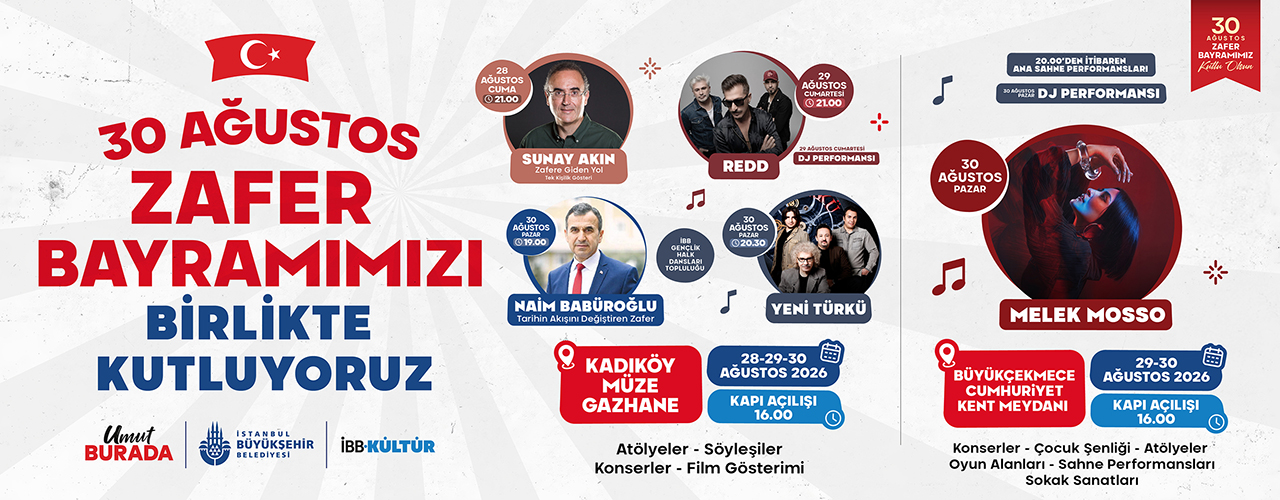 30 Ağustos Zafer Bayramımızı Birlikte Kutluyoruz